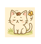 白ねこちゃんのほっこりライフ（個別スタンプ：6）
