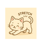 白ねこちゃんのほっこりライフ（個別スタンプ：8）