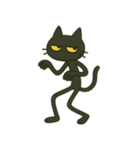 けだる黒猫けっだるニャン★無言シュール（個別スタンプ：25）