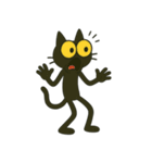 けだる黒猫けっだるニャン★無言シュール（個別スタンプ：29）