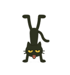 けだる黒猫けっだるニャン★無言シュール（個別スタンプ：38）