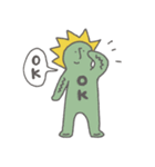 カラフル 恐竜（個別スタンプ：1）