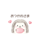 ハリネズミと推し活*赤（個別スタンプ：18）
