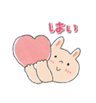 落ち着いた雰囲気♡【クマ＆うさぎ】（個別スタンプ：23）