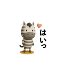 mottoの優しいアニマル3D♡シンプル（個別スタンプ：16）