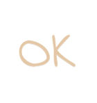OK！いろんな気持ち、いつでも使える！（個別スタンプ：6）