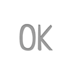OK！いろんな気持ち、いつでも使える！（個別スタンプ：7）