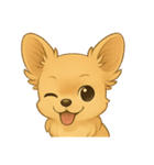 チワワちゃん。（個別スタンプ：4）
