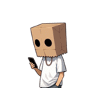 内気な人 （NT） v.1（個別スタンプ：30）