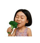 変顔のショートヘアの女の子 （NT）（個別スタンプ：6）