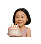 変顔のショートヘアの女の子 （NT）（個別スタンプ：11）