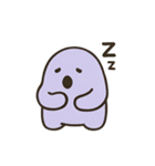 色とりどりの幽霊が浮かぶ （NT）（個別スタンプ：1）