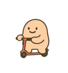 色とりどりの幽霊が浮かぶ （NT）（個別スタンプ：18）
