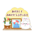 マルチーズ/毎年使える♡年末年始スタンプ5（個別スタンプ：5）