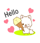 【犬屋】うちの子1番(日本スピッツ)①（個別スタンプ：10）