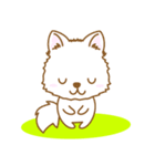 【犬屋】うちの子1番(日本スピッツ)①（個別スタンプ：22）