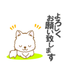 【犬屋】うちの子1番(日本スピッツ)①（個別スタンプ：40）