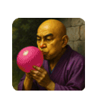 リアルがまん和尚2-修行編-（個別スタンプ：12）
