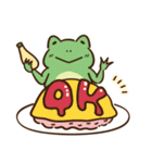 鳥獣戯画【グルメ・食べ物】（個別スタンプ：2）