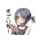 筋トレ女子の筋肉自慢（個別スタンプ：23）
