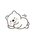 ぽっちゃりシロクマ （NT）（個別スタンプ：5）