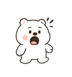 ぽっちゃりシロクマ （NT）（個別スタンプ：30）