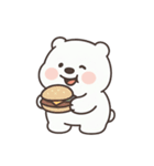 ぽっちゃりシロクマ （NT）（個別スタンプ：31）