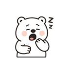 ぽっちゃりシロクマ （NT）（個別スタンプ：39）