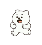 ぽっちゃりシロクマ （NT）（個別スタンプ：40）