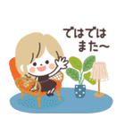 Girlyちゃん・グルメ（個別スタンプ：3）