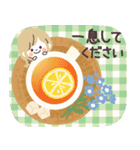 Girlyちゃん・グルメ（個別スタンプ：21）