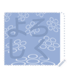 日本の和柄 メッセージ スタンプ F68（個別スタンプ：10）
