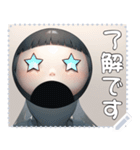 顔 メッセージ スタンプ 10（個別スタンプ：20）