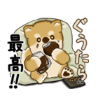 柴犬さん 2025 「やるかやらないか」（個別スタンプ：8）