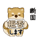 柴犬さん 2025 「やるかやらないか」（個別スタンプ：11）