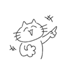 ねこちゃんのたのしいスタンプ（個別スタンプ：25）