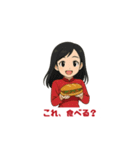 バインミーだいすき女子（個別スタンプ：12）
