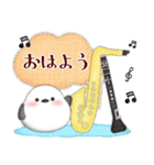 ピアノ・シマエナガ/毎年使える♡年末年始4（個別スタンプ：27）