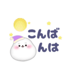 アザラシです♡返信に‼シンプルスタンプ（個別スタンプ：4）