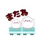 アザラシです♡返信に‼シンプルスタンプ（個別スタンプ：23）