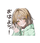 ゆるパーカーちゃんの料理（個別スタンプ：2）