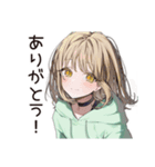 ゆるパーカーちゃんの料理（個別スタンプ：7）