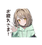ゆるパーカーちゃんの料理（個別スタンプ：25）