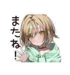 ゆるパーカーちゃんの料理（個別スタンプ：26）