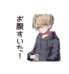 ゆるパーカーくんの料理（個別スタンプ：10）
