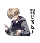 ゆるパーカーくんの料理（個別スタンプ：13）