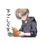ゆるパーカーくんの料理（個別スタンプ：29）