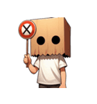 内気な人 （NT） v.12（個別スタンプ：1）
