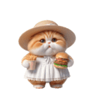 旅行服を着た子猫（NT） v.3（個別スタンプ：9）