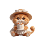 旅行服を着た子猫（NT） v.3（個別スタンプ：11）